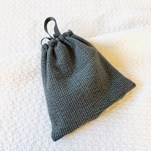 ライヴリーダイナソー　nubiが選べる 体操着袋　H35W35 お着替え袋　入園入学　恐竜　刺繍　ヌビ　受注制作　巾着 3枚目の画像