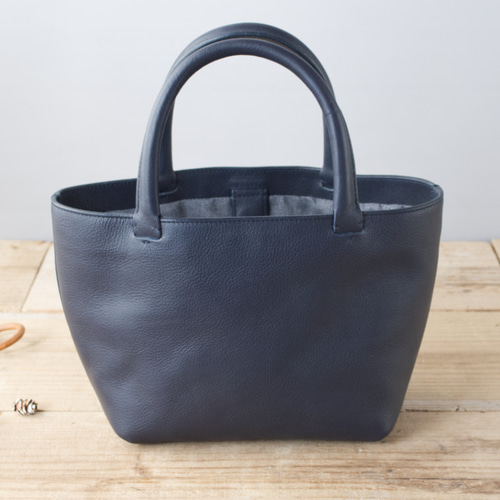 レザーミニトートバッグ lmtt2-S ［ネイビー］ トートバッグ CLW 通販