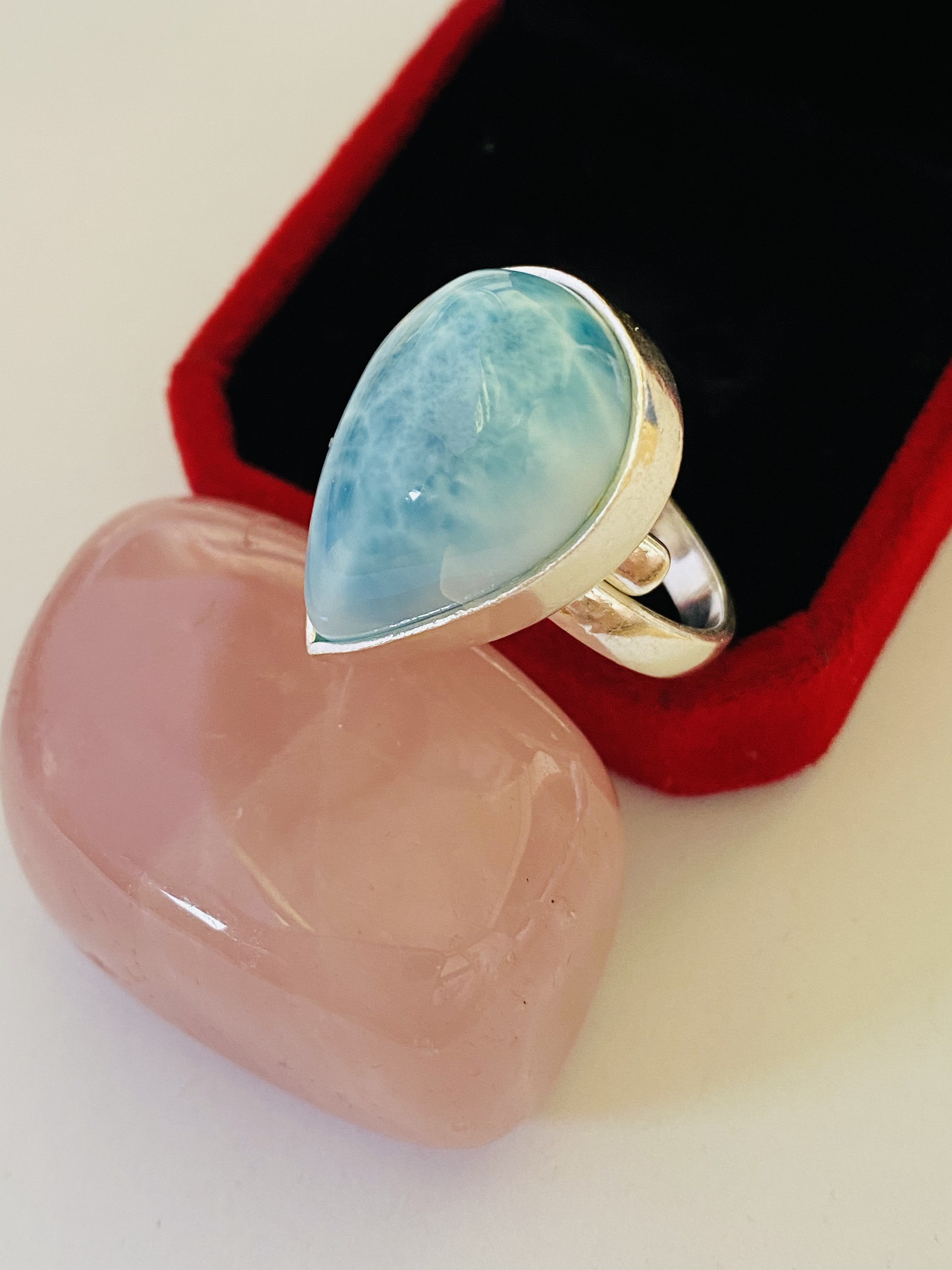 ラリマーリングシルバー925