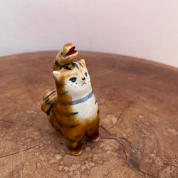 へびねこのミー#14(しっぽまきまき)【干支】【巳年】【置物】 2枚目の画像