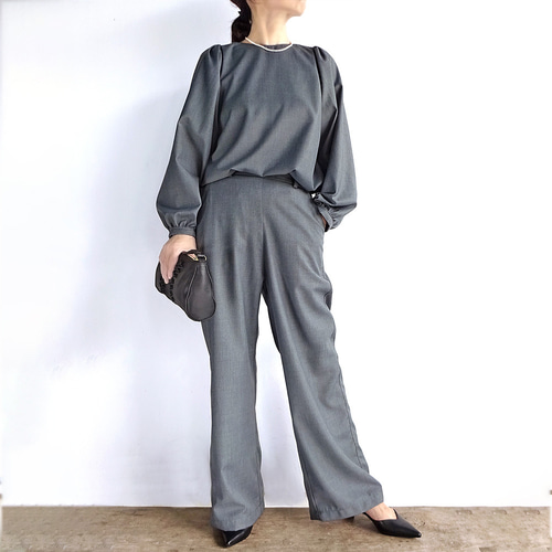 MUTAMARINE グレー セットアップ　サイズL MUTAMARINE グレー セットアップ サイズL MUTAMARINE グレー