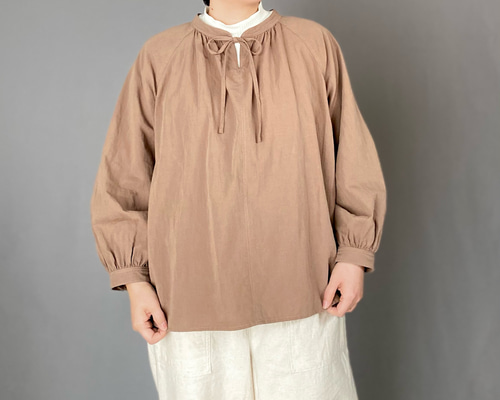 菫(*^^*)スモック風ブラウス dd52d0758319288d77784fe2cbf746