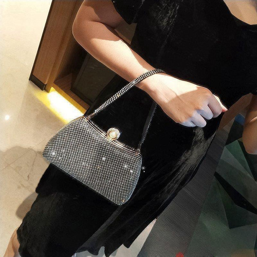 結婚式バッグ パーティーバッグ クラッチバッグ キラキラ チェーン付