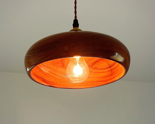 ウッド 木のペンダントライトモダン オシャレ照明 シーリングライト