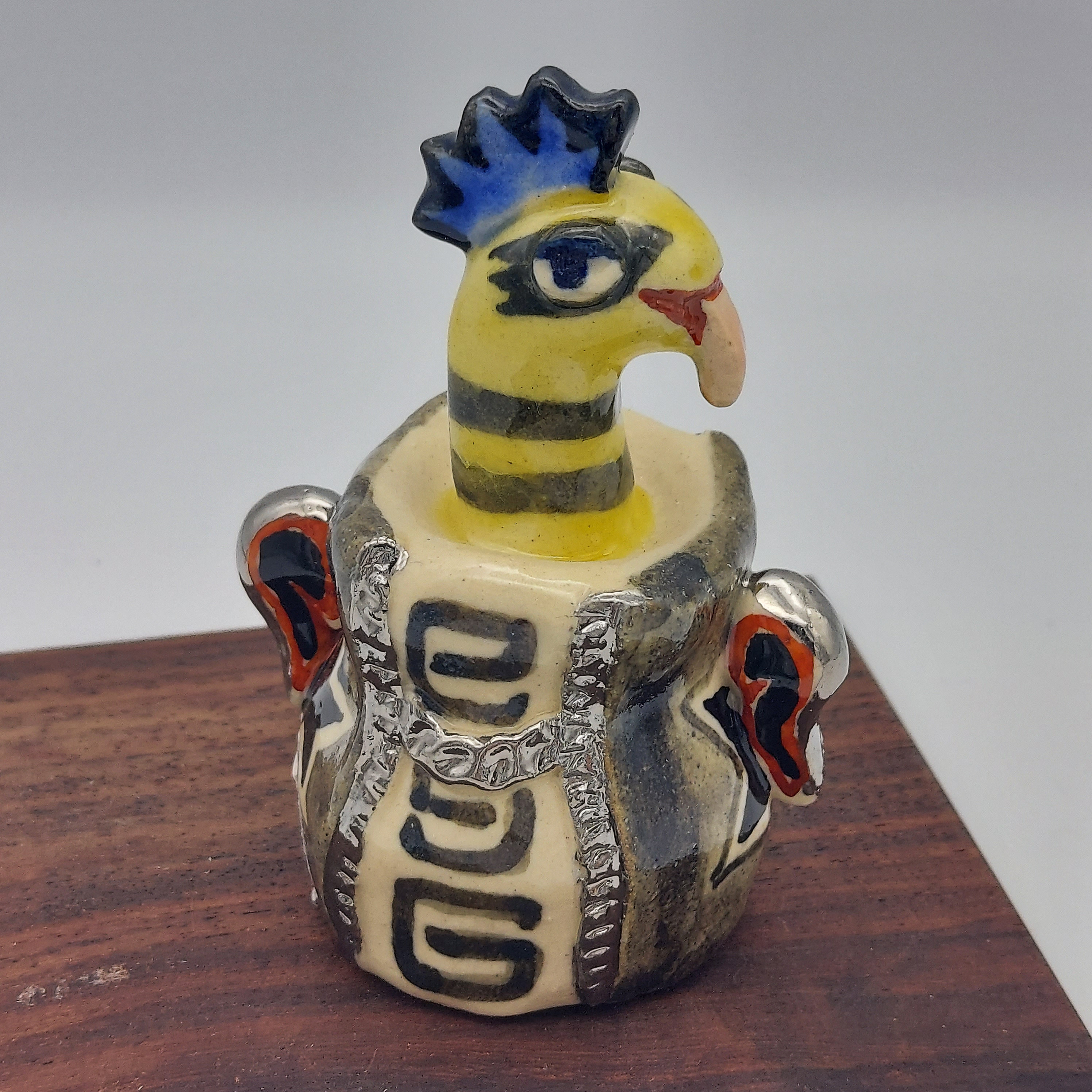 ヘビメタ2025【干支巳】【陶土・九谷上絵】