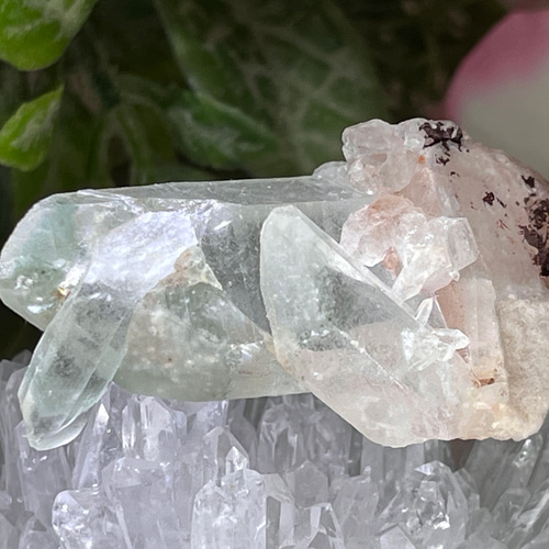 マニカラン産 ファントム ピンクヒマラヤ 水晶 クリスタル