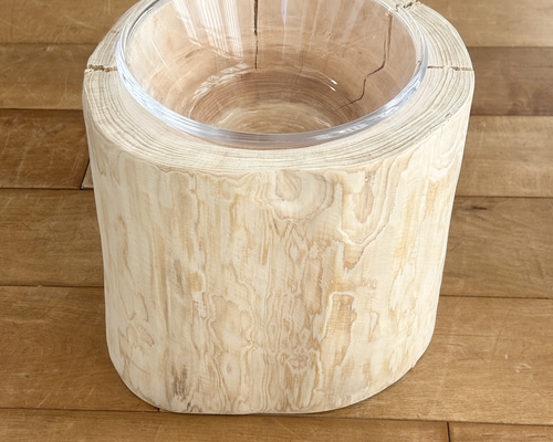Pet Table Hinoki ~L~】 No.1026 おもちゃ・ペット小物 Wood