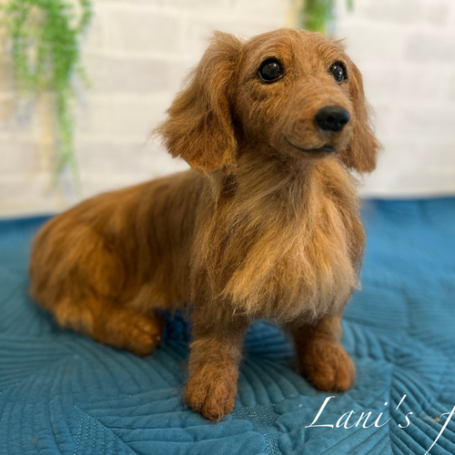 愛犬 オーダー ♡世界でたった一つ♡大切な家族♡羊毛フェルト犬
