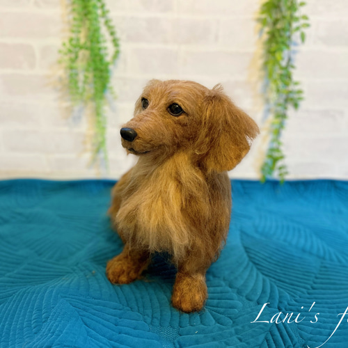 愛犬 オーダー ♡世界でたった一つ♡大切な家族♡羊毛フェルト犬