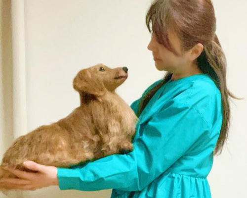 愛犬 オーダー ♡世界でたった一つ♡大切な家族♡羊毛フェルト犬