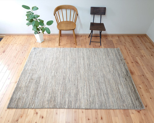 天然無染ラグ　ガゼニラハット　ランナー　200×64 ブラウン　グラデーション 天然無染ラグガゼニラハットランナー200×64 ブラウングラデーション