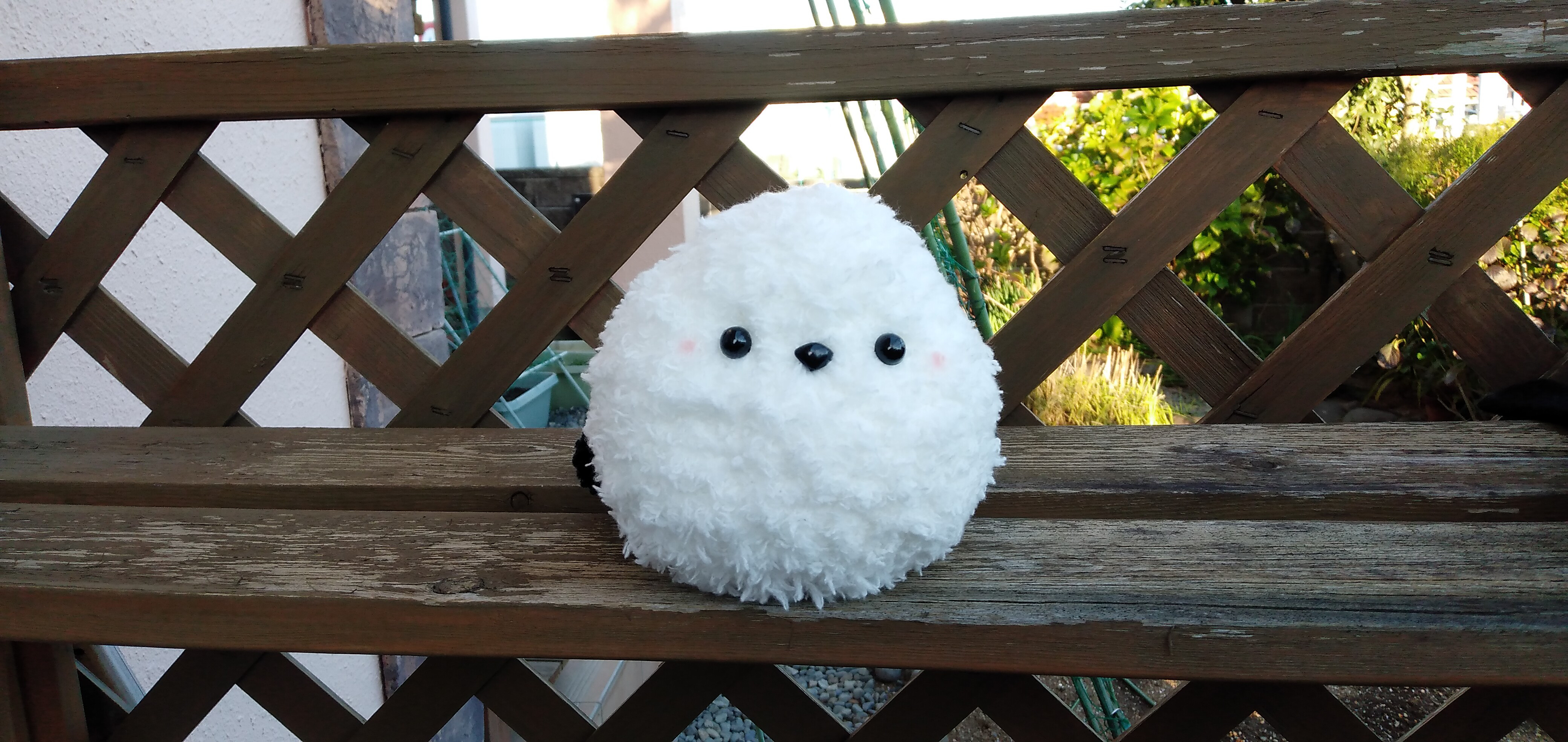 冬季限定！》シマエナガちゃん／編みぐるみ◇◇選べる鍋ブタ帽子