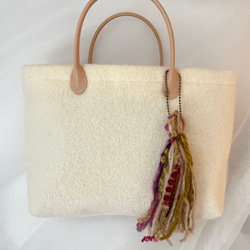 ミナペルホネン 生地使用　hana kaze/タンバリン　お散歩トートバッグ ミナペルホネン 生地使用 hana kaze/タンバリン お散歩トート