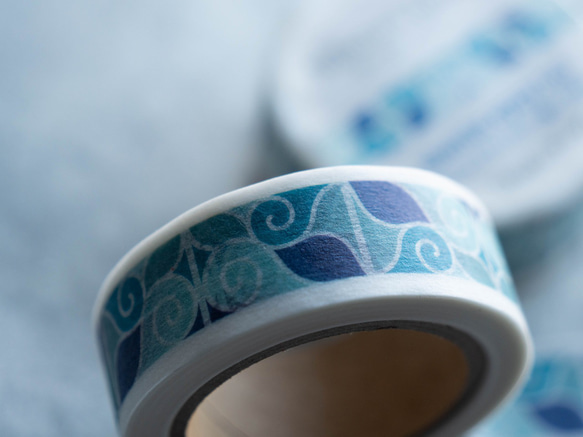 アイヌ文様 マスキングテープ 【関根真紀 デザイン】 14枚目の画像