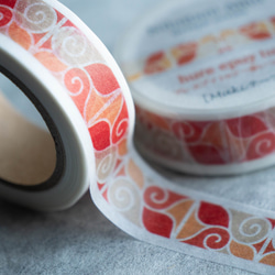 アイヌ文様 マスキングテープ 【関根真紀 デザイン】 11枚目の画像