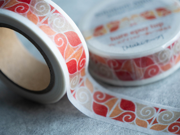 アイヌ文様 マスキングテープ 【関根真紀 デザイン】 11枚目の画像