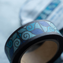 アイヌ文様 マスキングテープ 【関根真紀 デザイン】 5枚目の画像