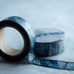 アイヌ文様 マスキングテープ 【関根真紀 デザイン】 7枚目の画像