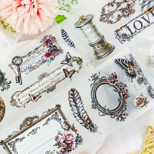 専用海外マスキングテープ 980 海外マスキングテープ 切り売り 装飾