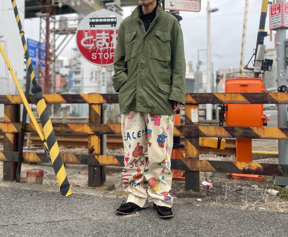 古着 ヴィンテージ vintage チノパン リメイク リメイクパンツ