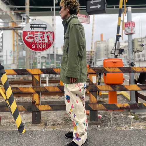 古着 ヴィンテージ vintage チノパン リメイク リメイクパンツ