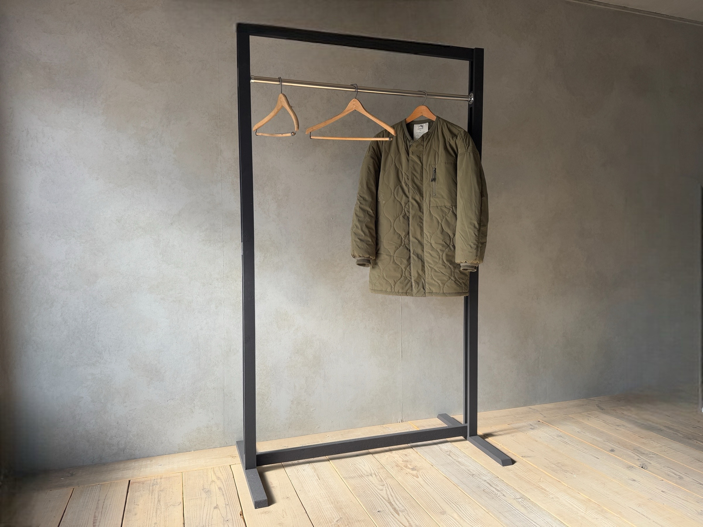 アンティーク　シルバーハンガーラック　店舗向け アンティーク　シルバーハンガーラック　店舗向け