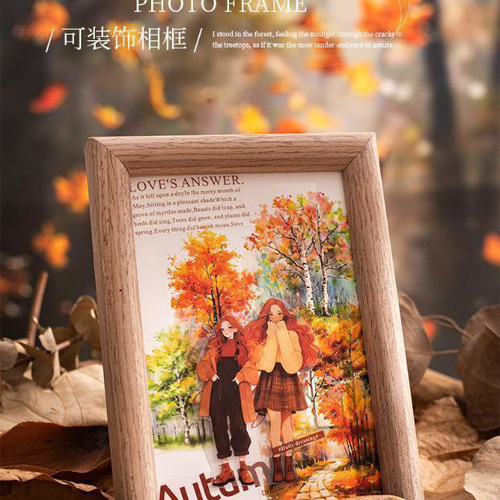 【8345】海外　マステ　3.6/巻売り　PETマスキングテープ　木 木と林シリーズ 6種セット マスキングテープ PET コラージュ素材