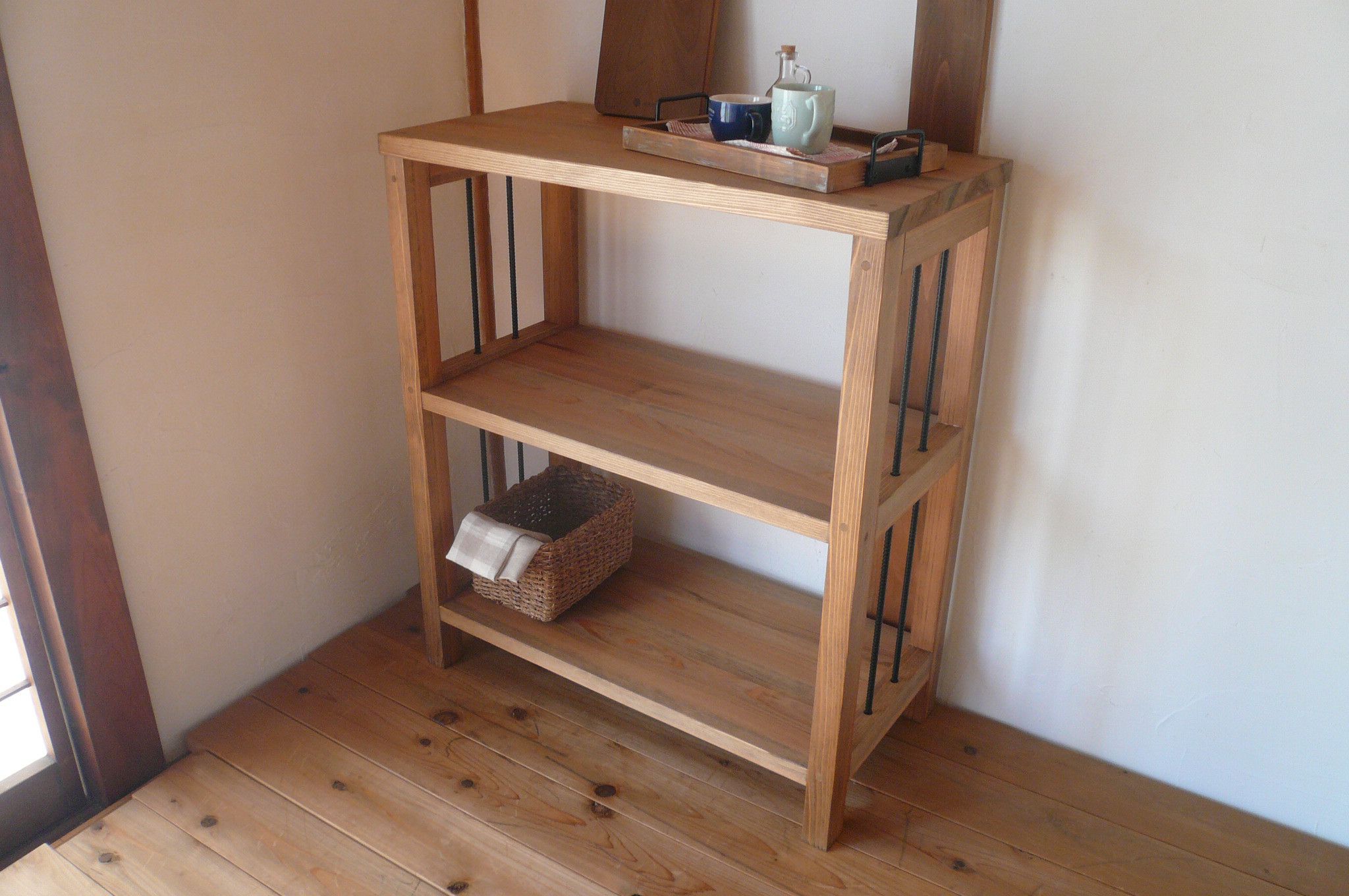 ワカメ様オーダー製作品 サイズ変更追加分 キッチンラック