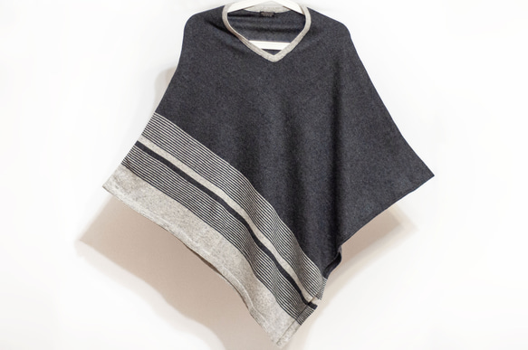 カシミア カシミア マント リング ベルベット ショール