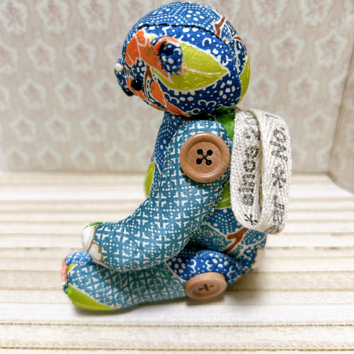 注目の福袋をピックアップ！ テディベア No.14 ぬいぐるみ ハンドメイド リメイク 着物 その他