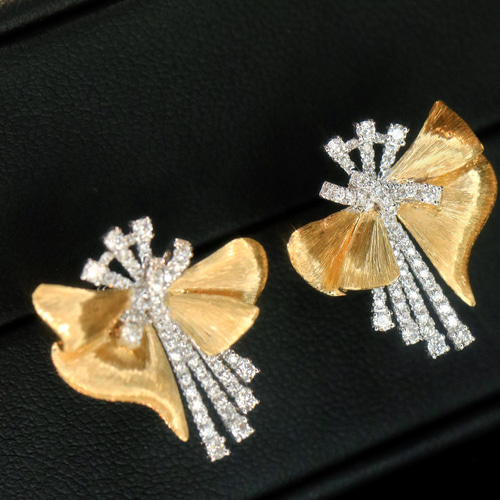 ダイヤモンドピアス k18 新品 ピアス（その他） Aurora Jewelry 通販 