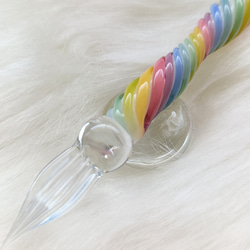 虹色の夢を描くガラスペン(ビビッド) 4枚目の画像