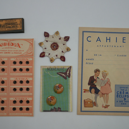 2025 アンティーク&ブロカント5点セット(Rouge/B） その他素材 cherir