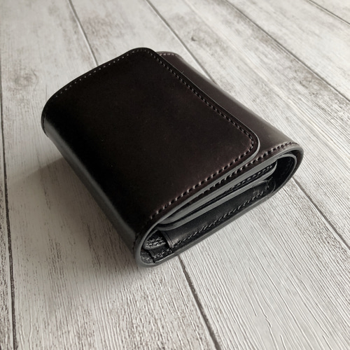 SLOW&CO シェルコードバンミニ財布 SLOW スロウ/シェルコードバンミニウォレット