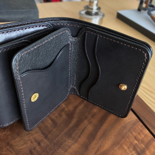 Horweenシェルコードバングリーン×栃木ワイルドサドルブラック L-zip Horweenシェルコードバングリーン×栃木ワイルドサドルブラック L
