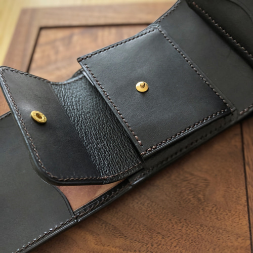 受注製作 Horweenシェルコードバン×ワイルドサドル ブラック 総