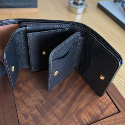 WILDSWANS 三つ折り財布 STELLA シェルコードバン ミニ財布《ステラ》シェルコードバン｜WILDSWANS(ワイルド