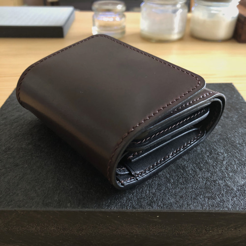 Horweenシェルコードバングリーン×栃木ワイルドサドルブラック L-zip Horweenシェルコードバングリーン×栃木ワイルドサドルブラック L-zip