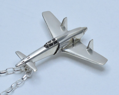 宮本銀製 戦闘機 置物 14454629d03974441e706c5586b561
