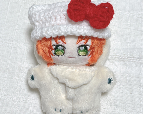 ぬい服 帽子 ねこさん お花 ポシェット 1 448d9b0da06010f24c0fee7168295c