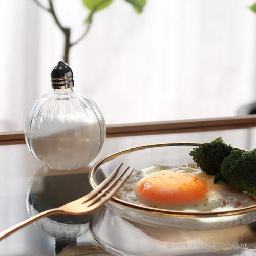 ガラスの塩コショウ入れスノウマン／ソルト＆ペッパー／5012 その他