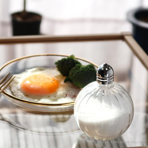 ガラスの塩コショウ入れスノウマン／ソルト＆ペッパー／5012 その他