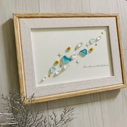 ステンドグラス レモンモチーフのパネル(スタンド付) その他アート