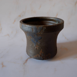 3.5号青銅錆鉢774　塊根植物　多肉植物　盆栽　植木鉢　作家鉢　鉢皿　沖縄 1枚目の画像