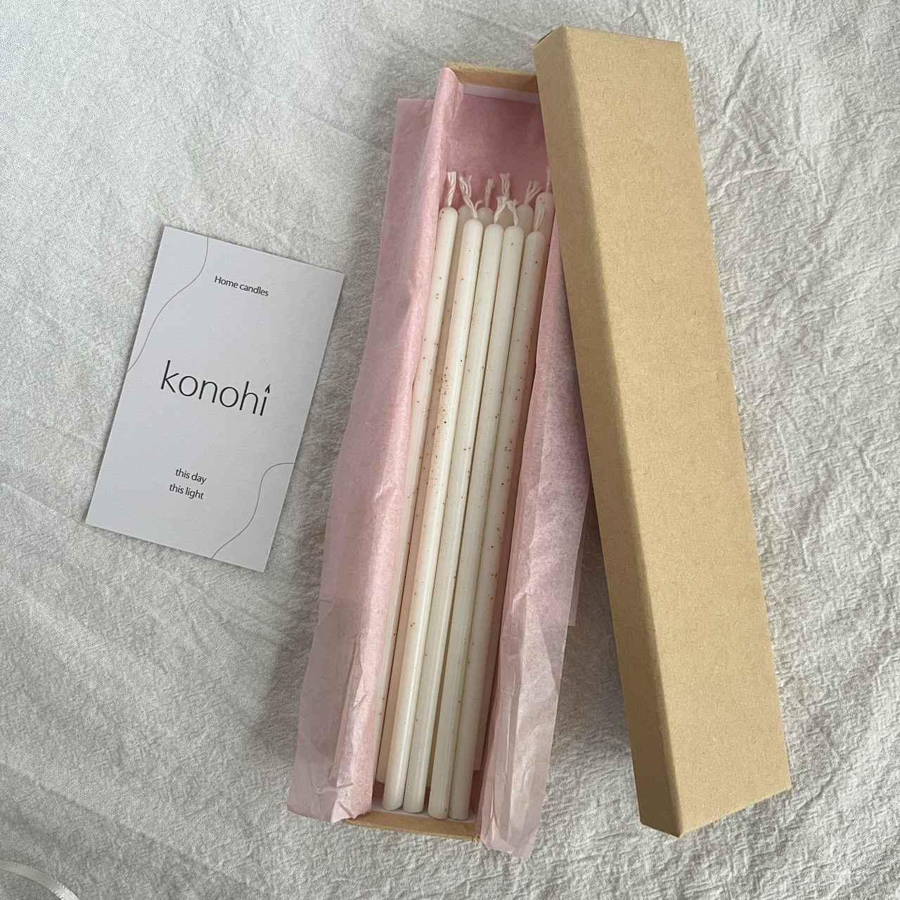 誕生日のろうそく