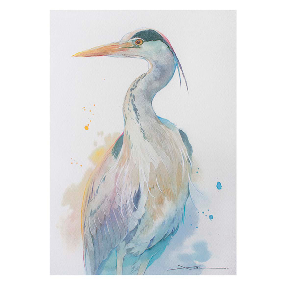 イラスト　グラスアート　水彩画　原画 グラスアート イラスト 水彩画 原画 - メルカリ