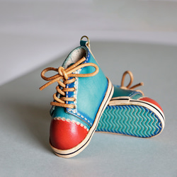 可愛い靴本革バッグチャーム ネコチャーム 革 バッグチャーム キーリング プレゼント 4枚目の画像