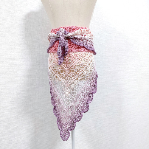 他店にて完売＊三角ショール 三角ストール ショール ストール バレエ