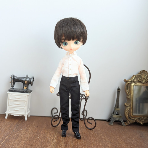 1294※ハルモニアブルームルートアウトフィット※単品※白の長袖