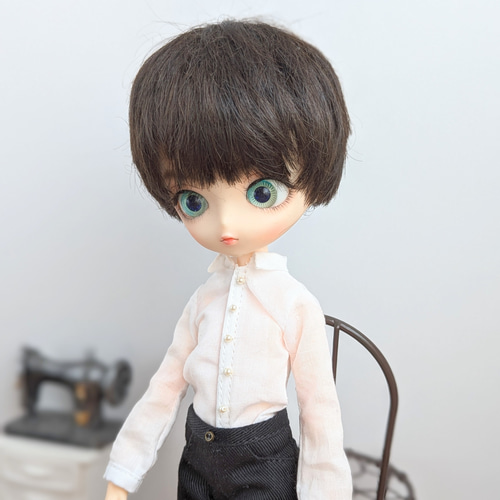 1294※ハルモニアブルームルートアウトフィット※単品※白の長袖